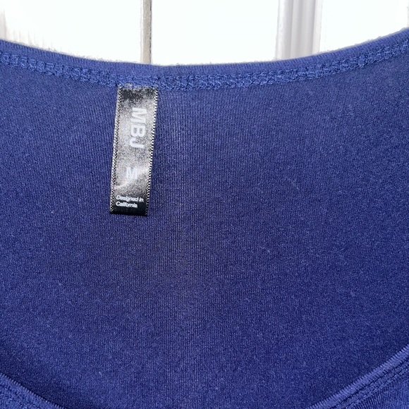 MBJ blue shirt size medium in great used condition. - Picture 2 of 5